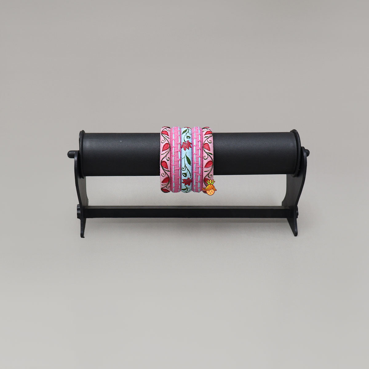 Hand-Painted And Handmade Thread Bangles