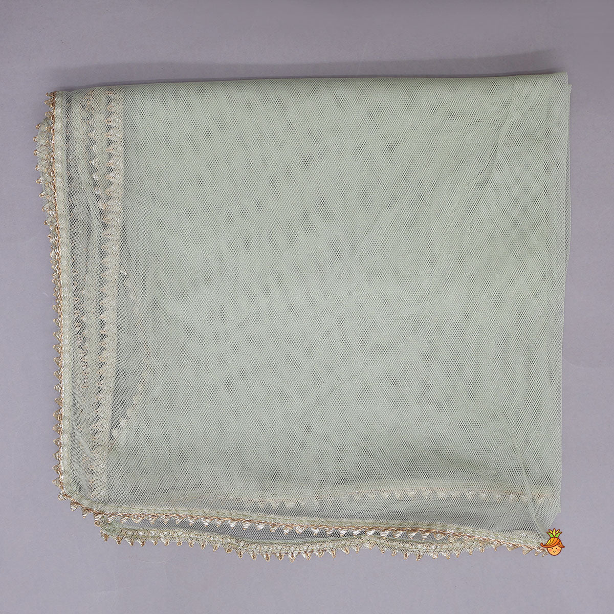 Shimmery Gorgeous Anarkali With Matching Net Dupatta