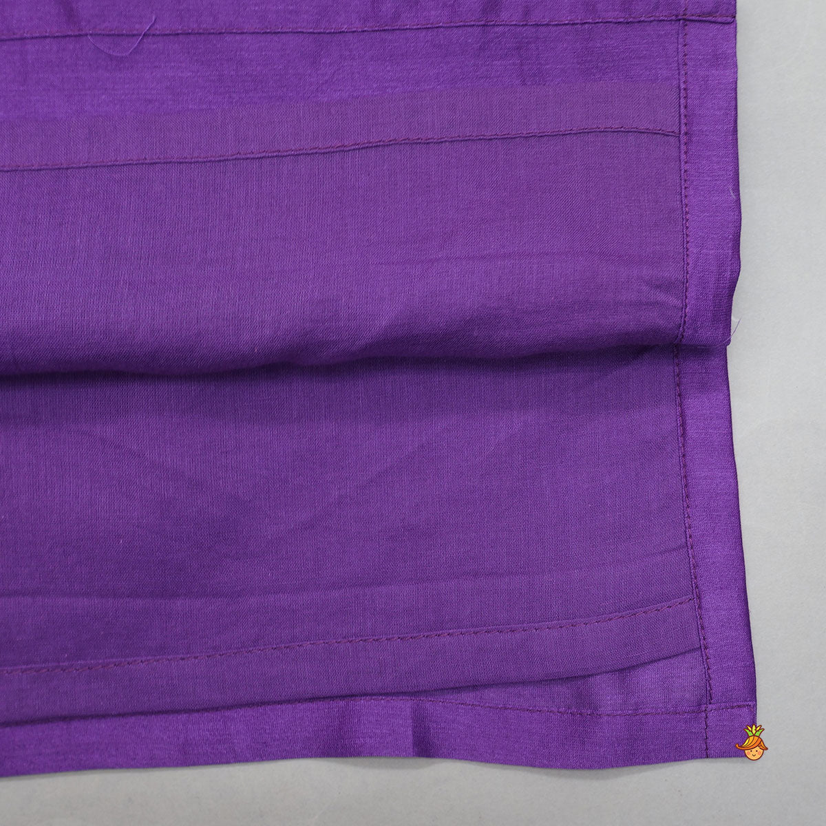 One Sided Embroidered Kurta And Pyjama