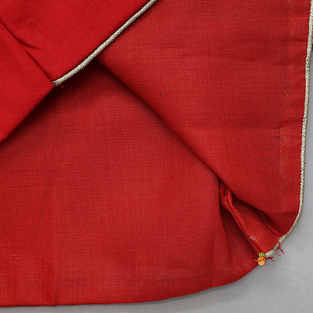 Front Dual Tie-Up Kurta And Dhoti