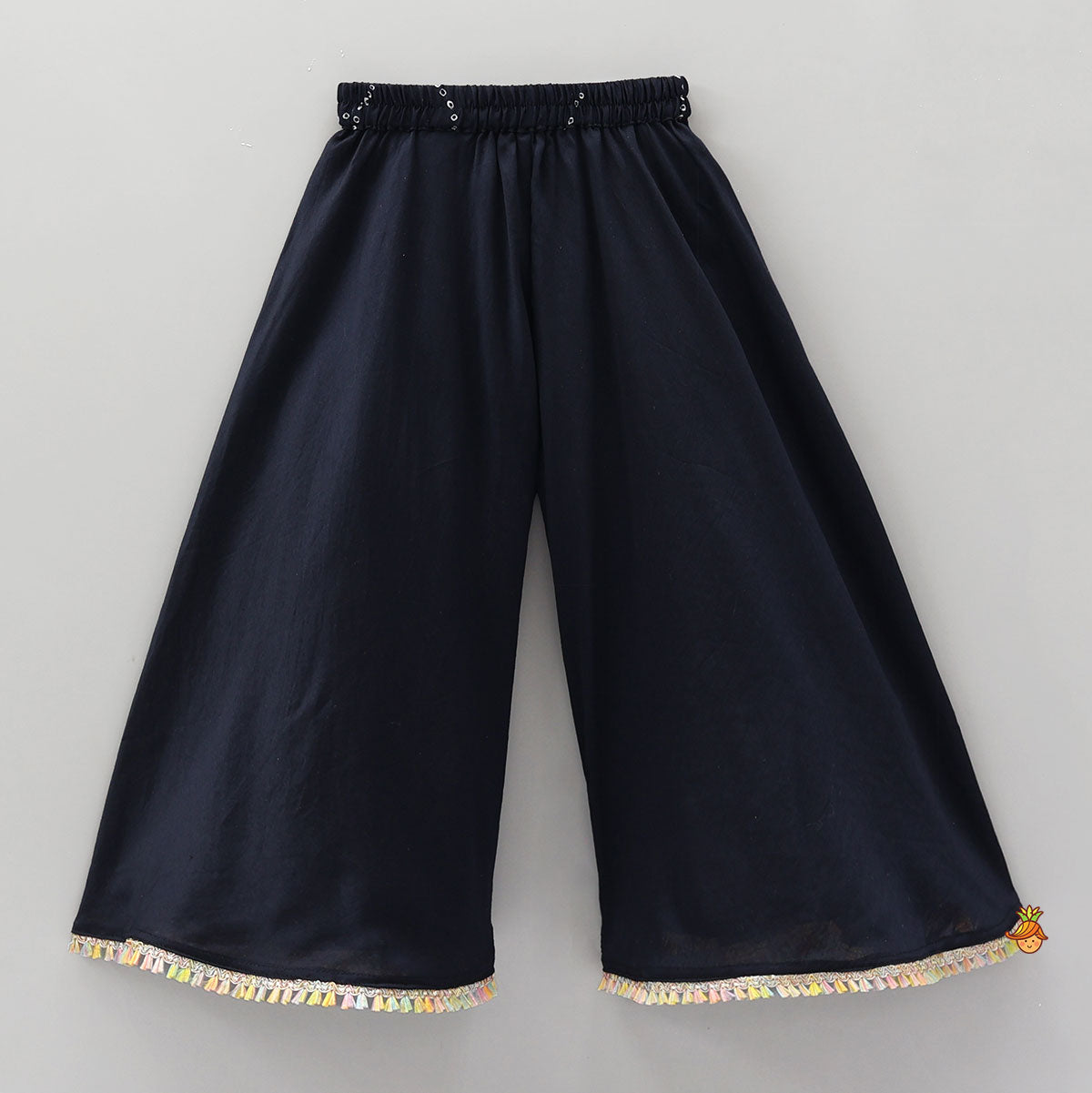 Stunning Bandhani Printed Crop Top And Palazzo