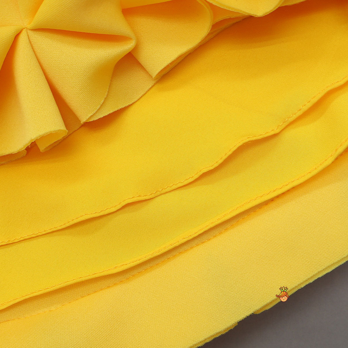 Neoprene Ruffle Dress