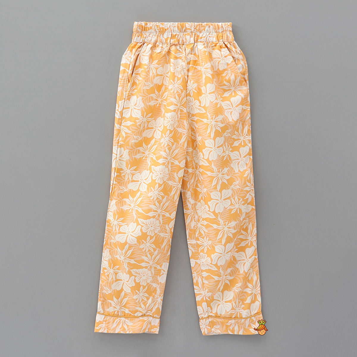 Floral Print Bamboo Fabric Sleepwear Set