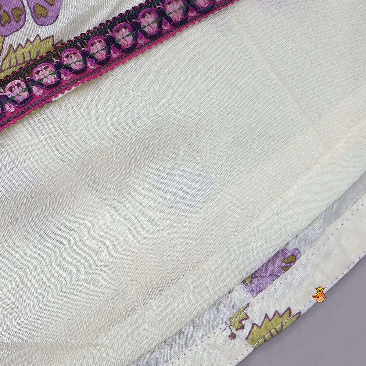Shirt Style Top And Printed Lehenga