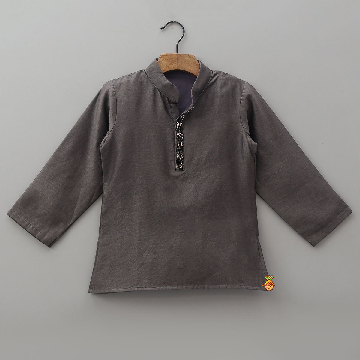 Kurta With Tie Dye Printed Jacket And Pyjama