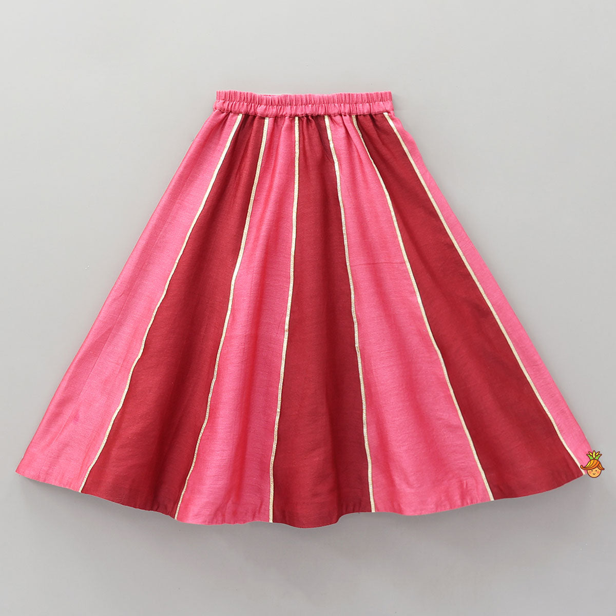 Hanging Fringe Tassel Crop Top And Lehenga