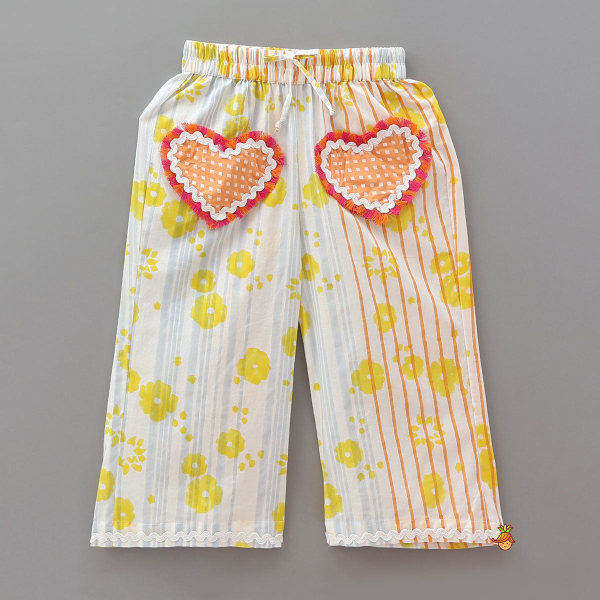 Hand Block Printed Cute Sleepwear With Tote, Scrunchie And Eye Mask