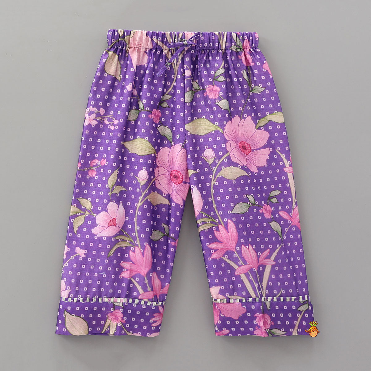 Blossom Garden Printed A-Line Top And Pant