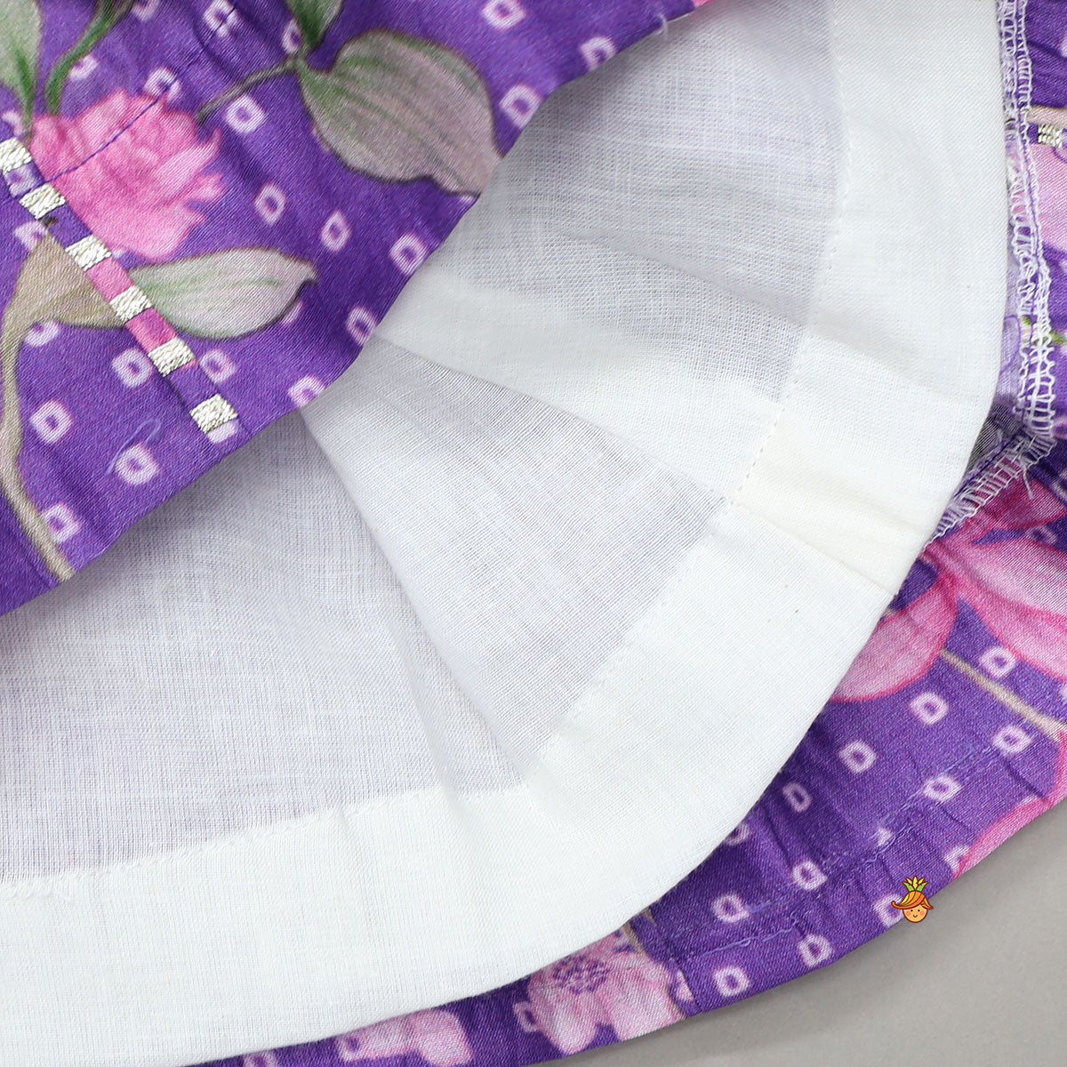 Blossom Garden Printed A-Line Top And Pant