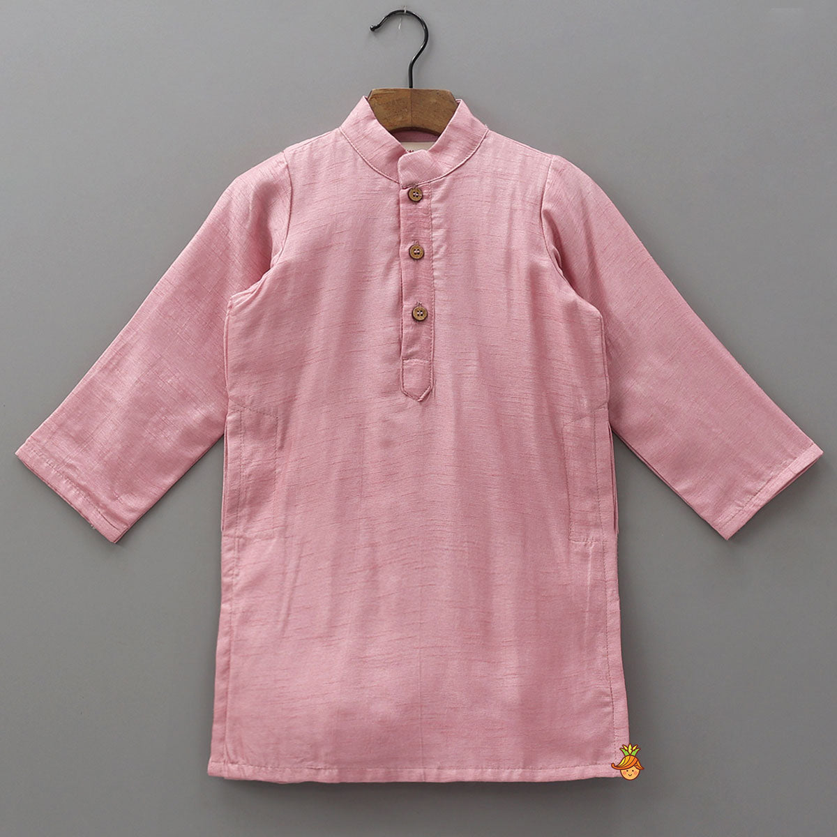 Elegant Silk Kurta With Floral Thread Embroidered Jacket And Pyjama