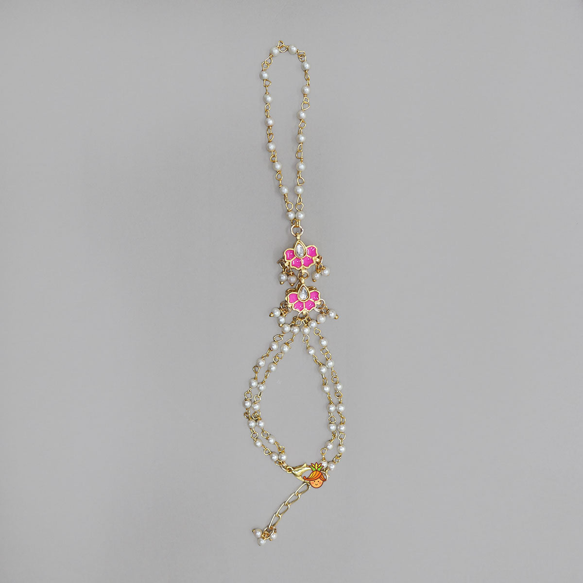 Hand Harness Bracelet And Maang Tikka