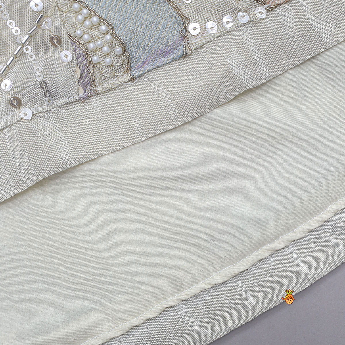 Abstract Embroidered Pattern Skirt And Top