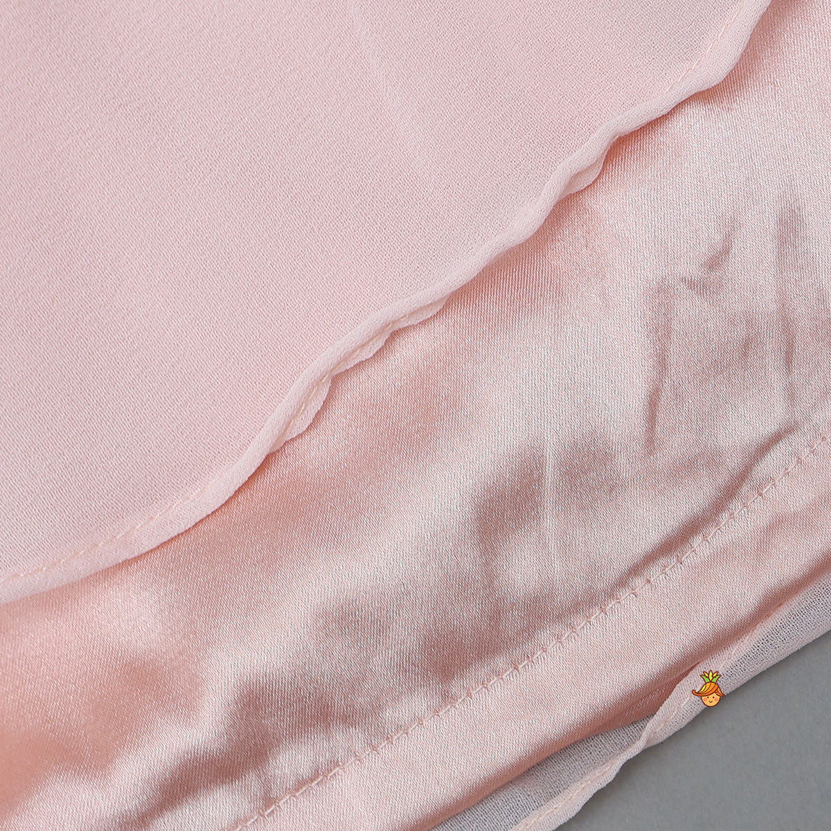 Stunning Faux Pearls Detailed Pre Draped Saree