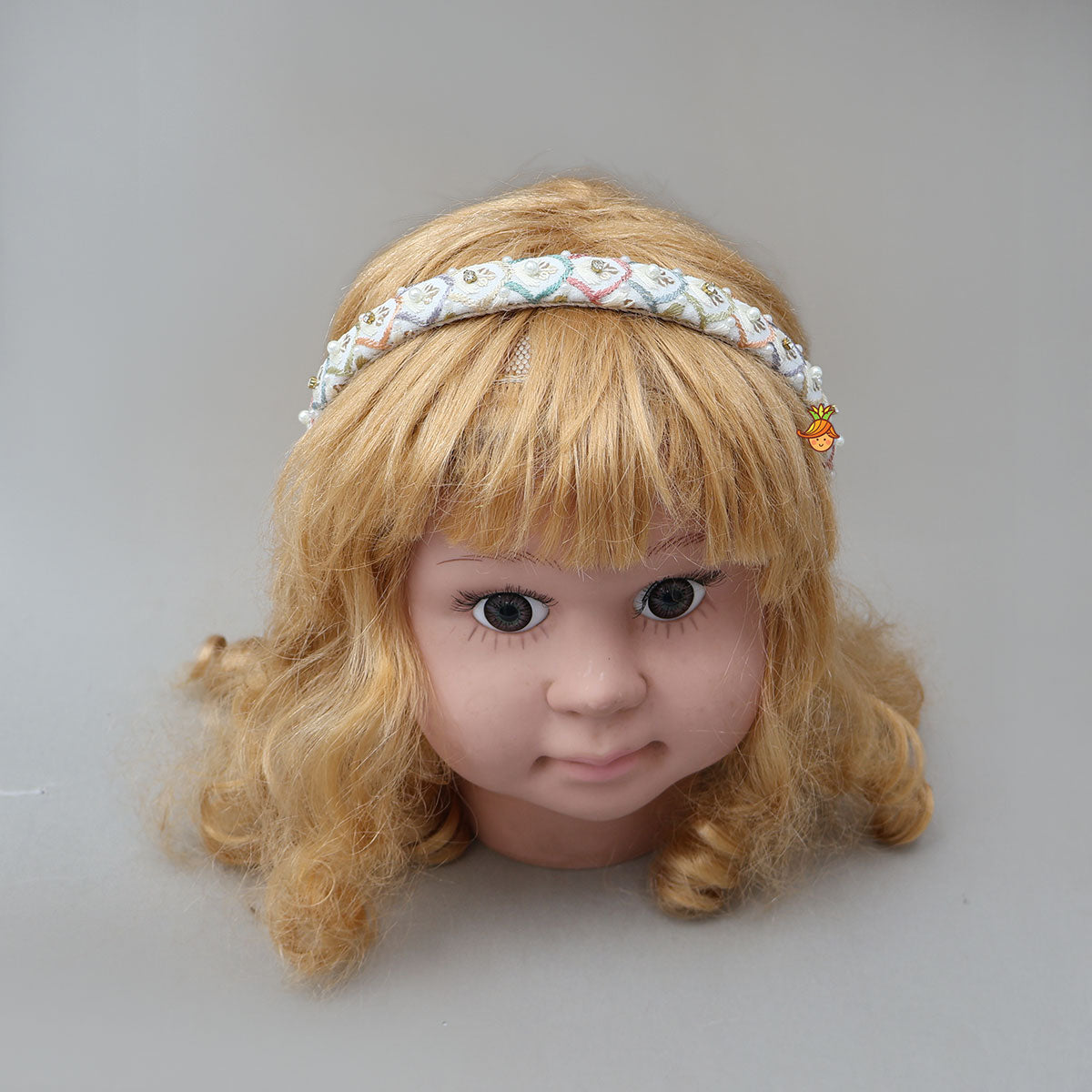 Embroidered Georgette Hair Band