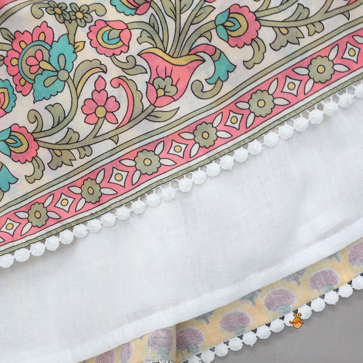 Floral Printed Elegant Cotton Kurti