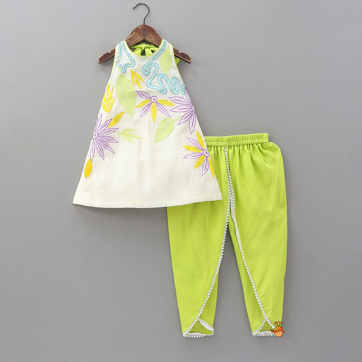 Lime Blossom Top And Tulip Pants