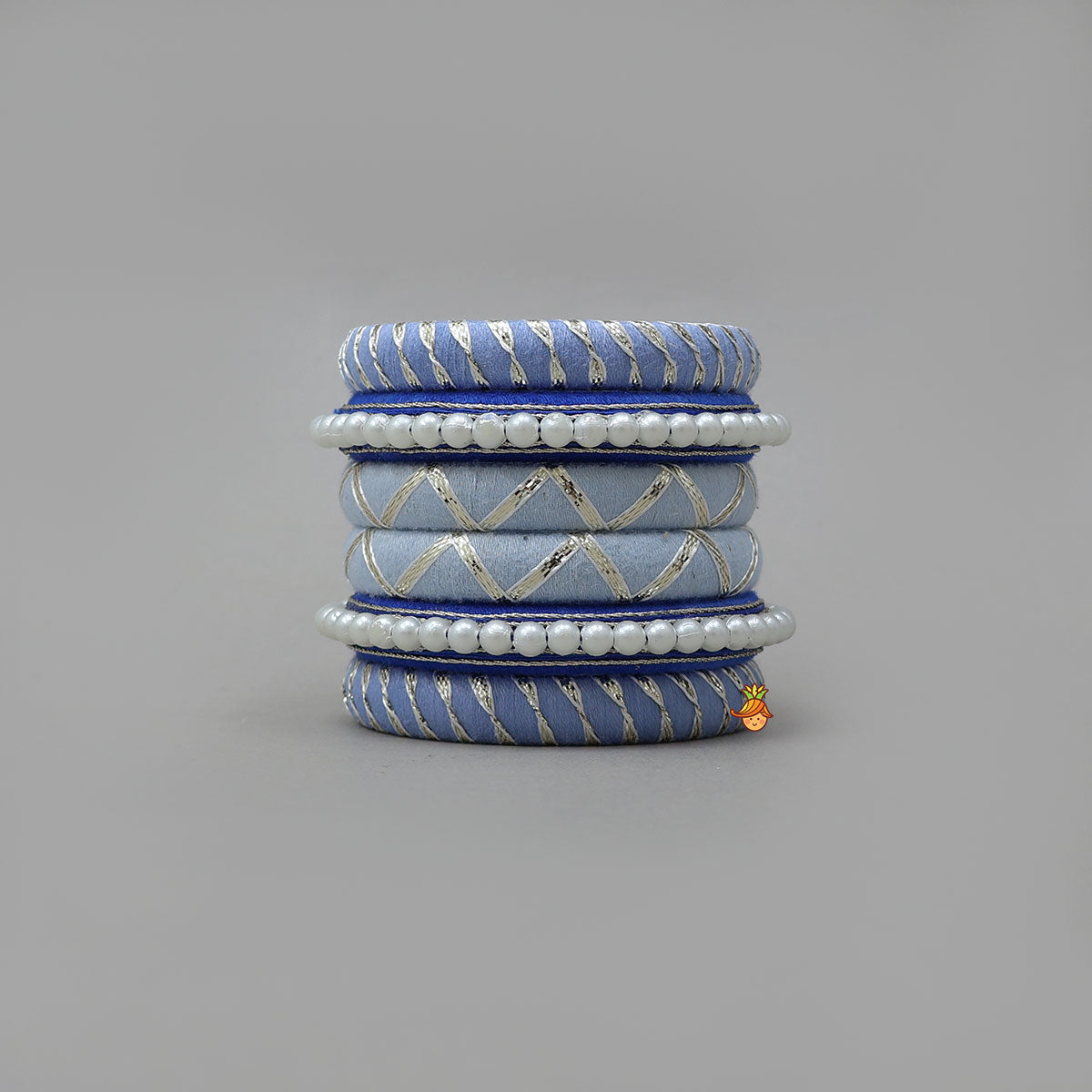 Beautiful Thread Bangles - Set Of 6