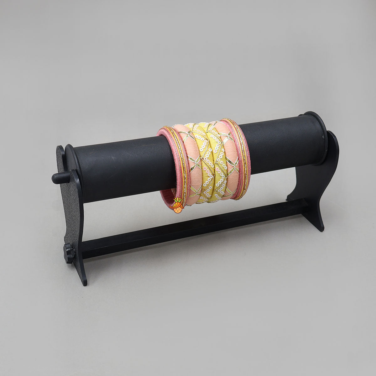 Handmade Sequin Detailed Thread Bangles