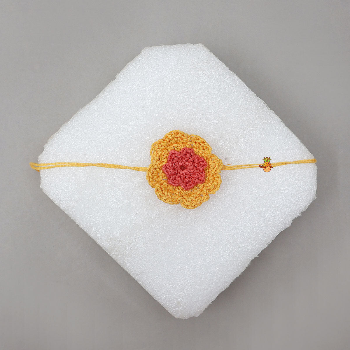 Floral Crochet Rakhi