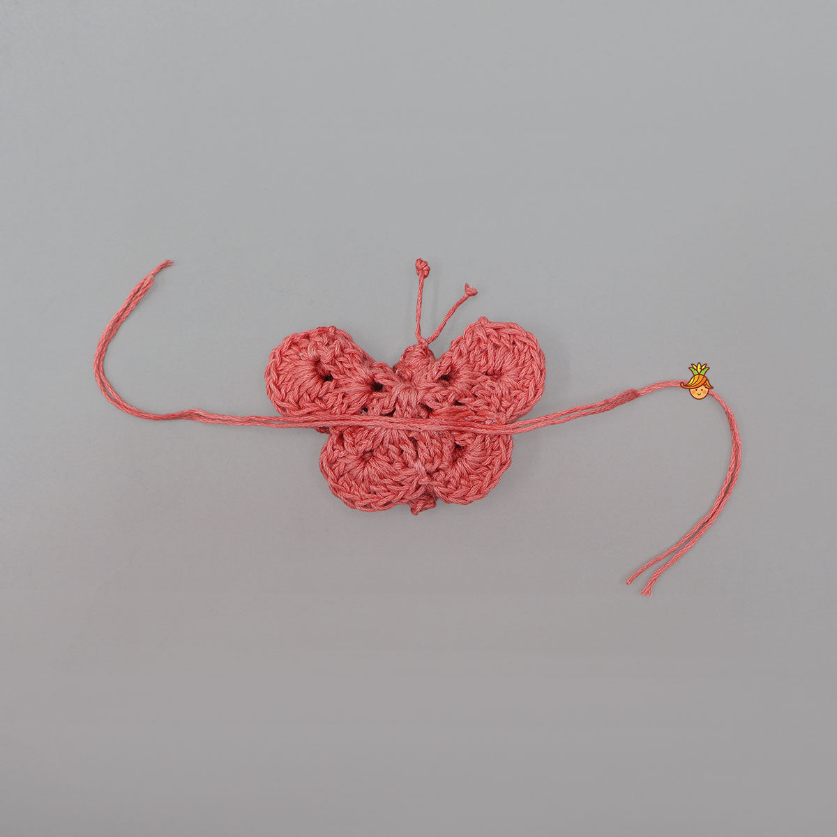 Butterfly Crochet Rakhi