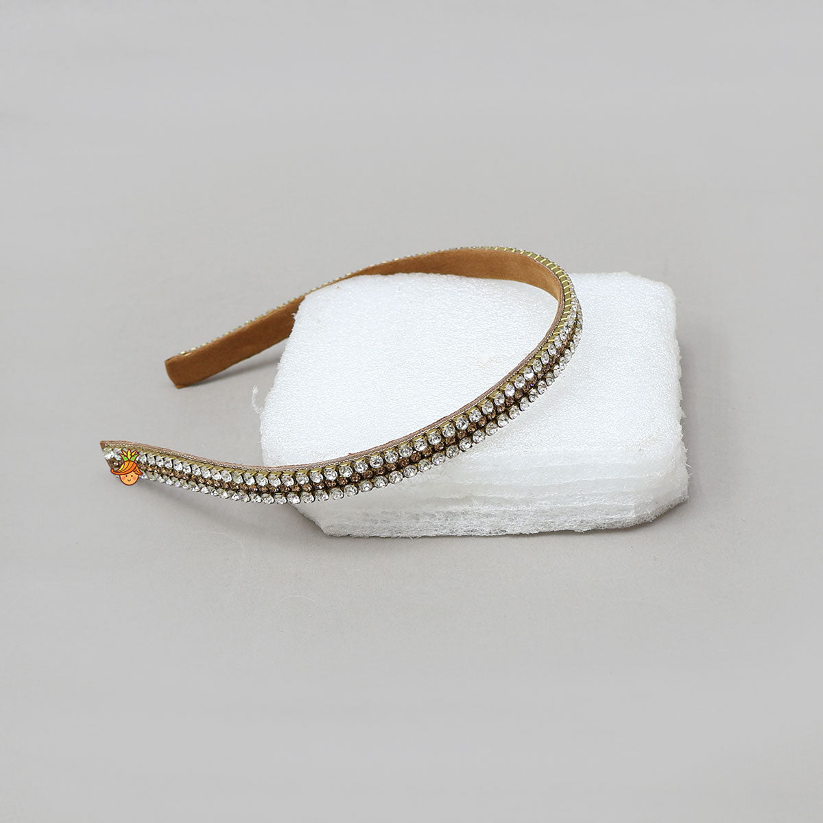 Crystal Studded Slim Hair Band