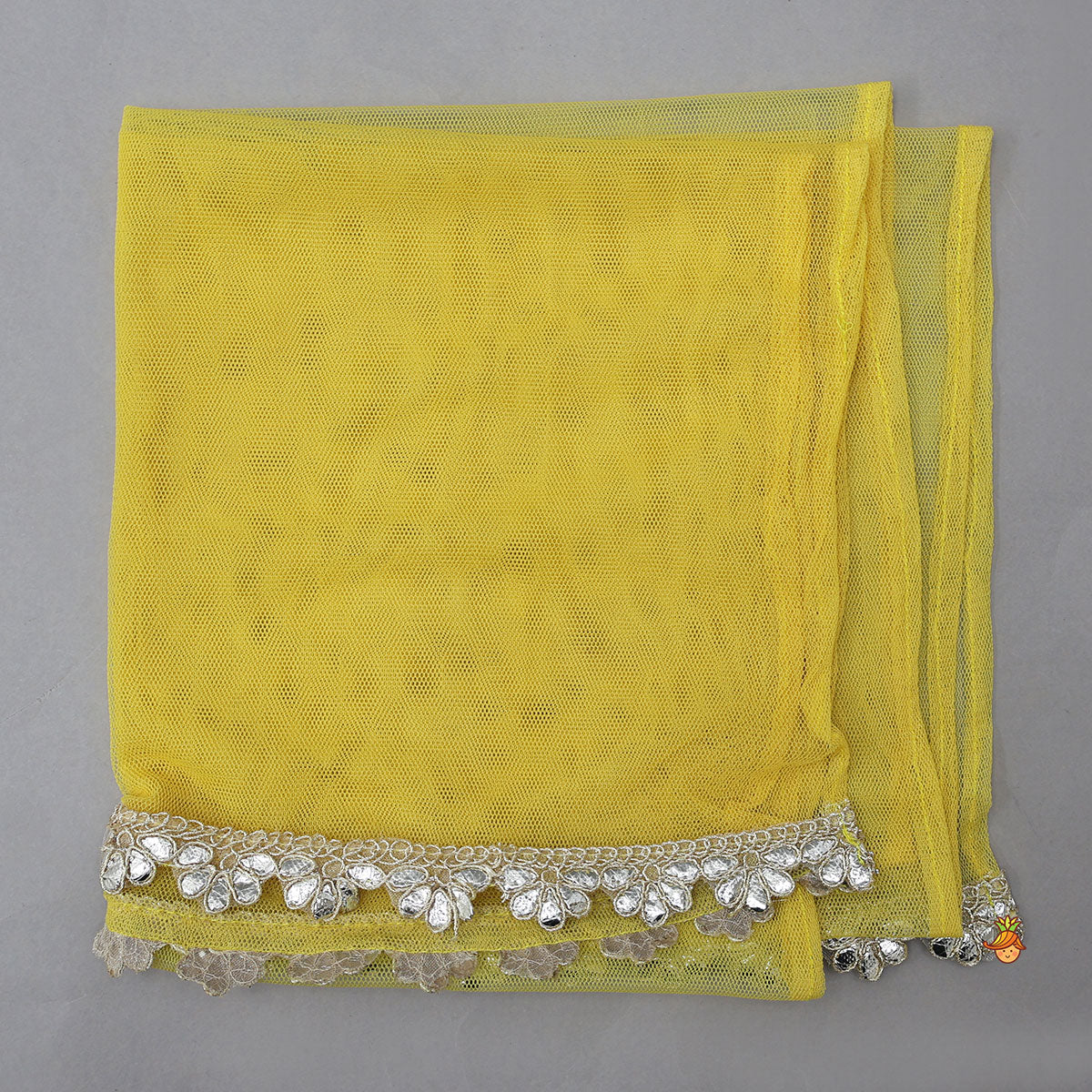 Vibrant Floral Strappy Peplum Top With Sharara And Dupatta