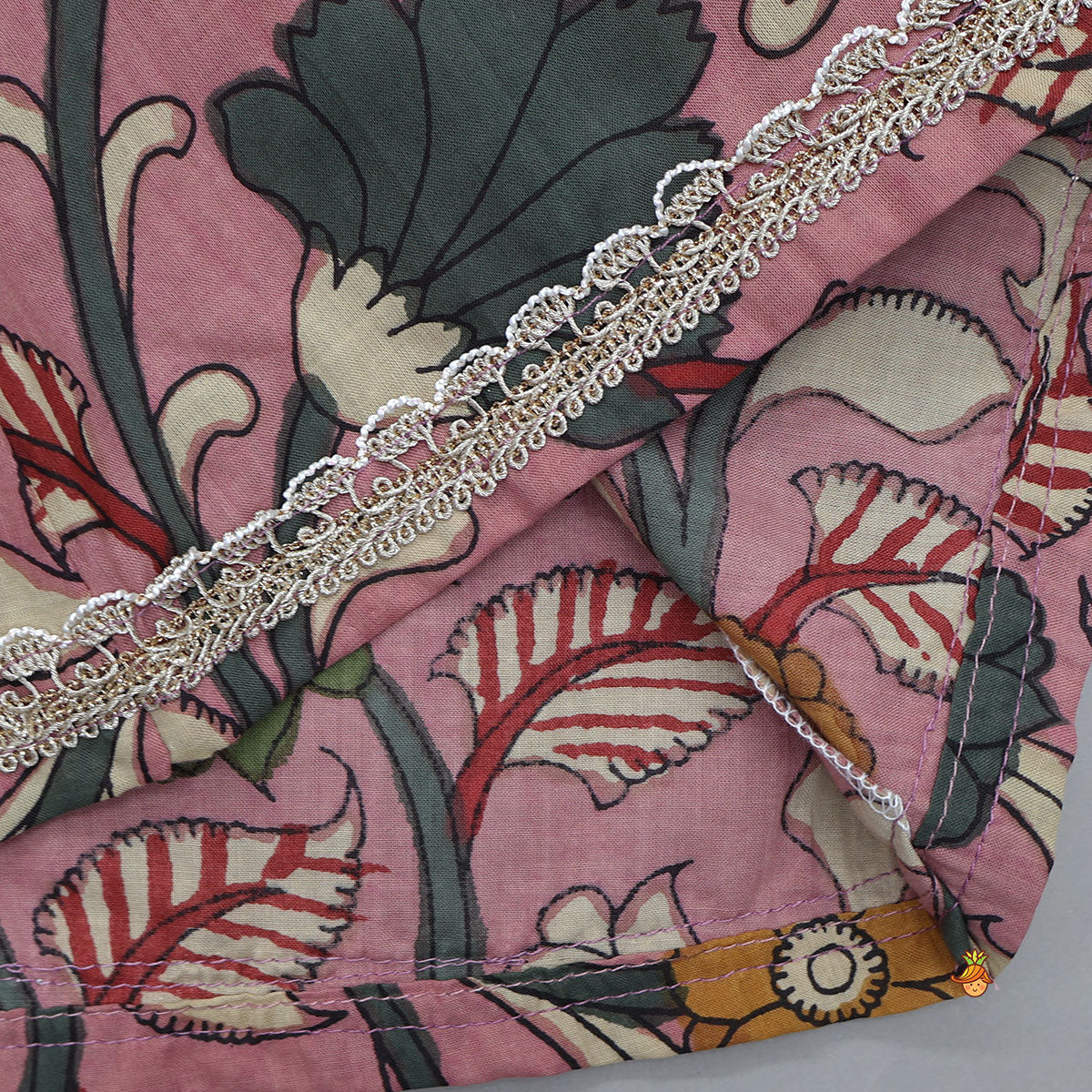 Kalamkari Printed Kurti With Matching Sharara