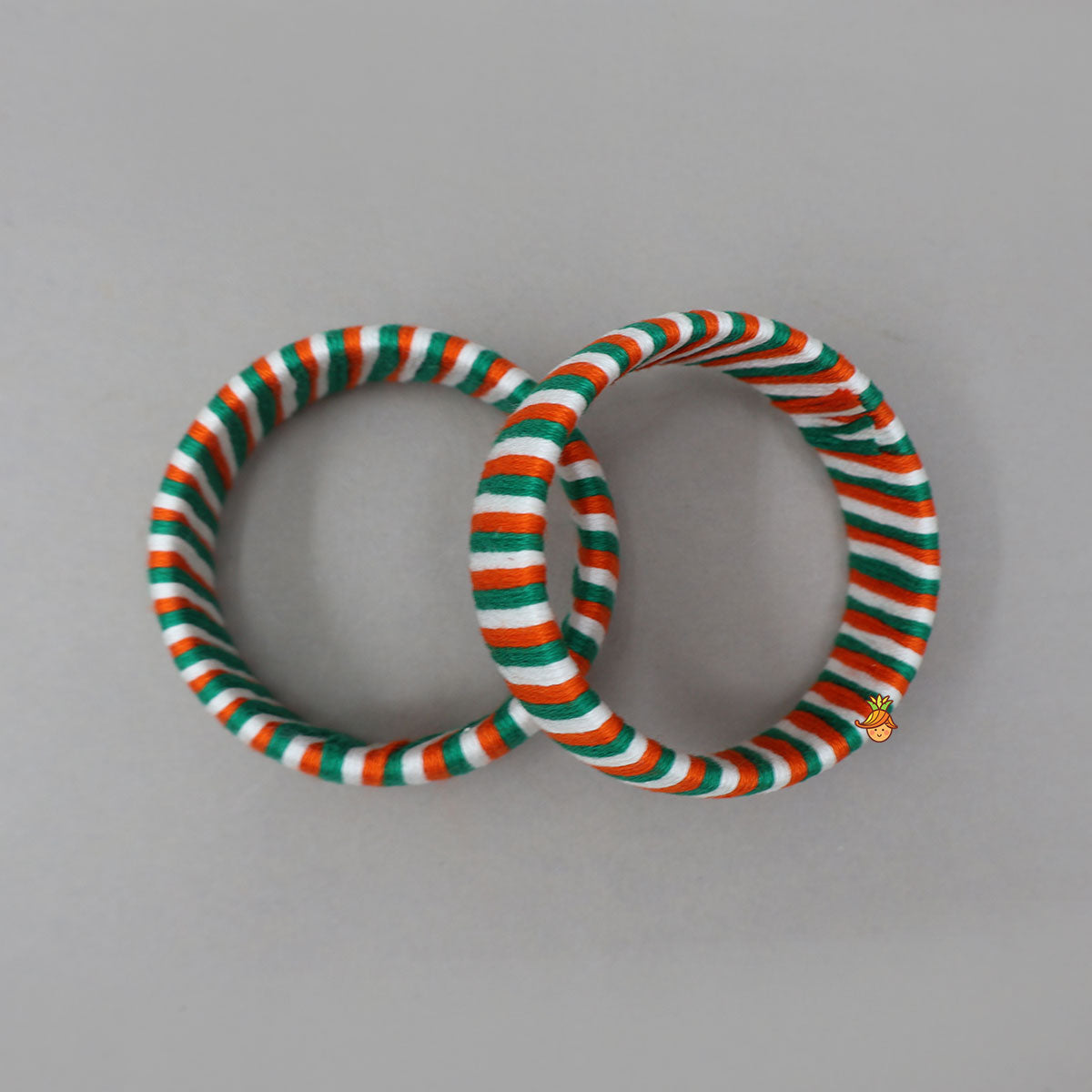 Thread-Wrapped Bangles Set