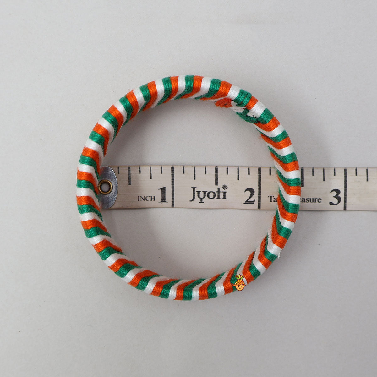Thread-Wrapped Bangles Set