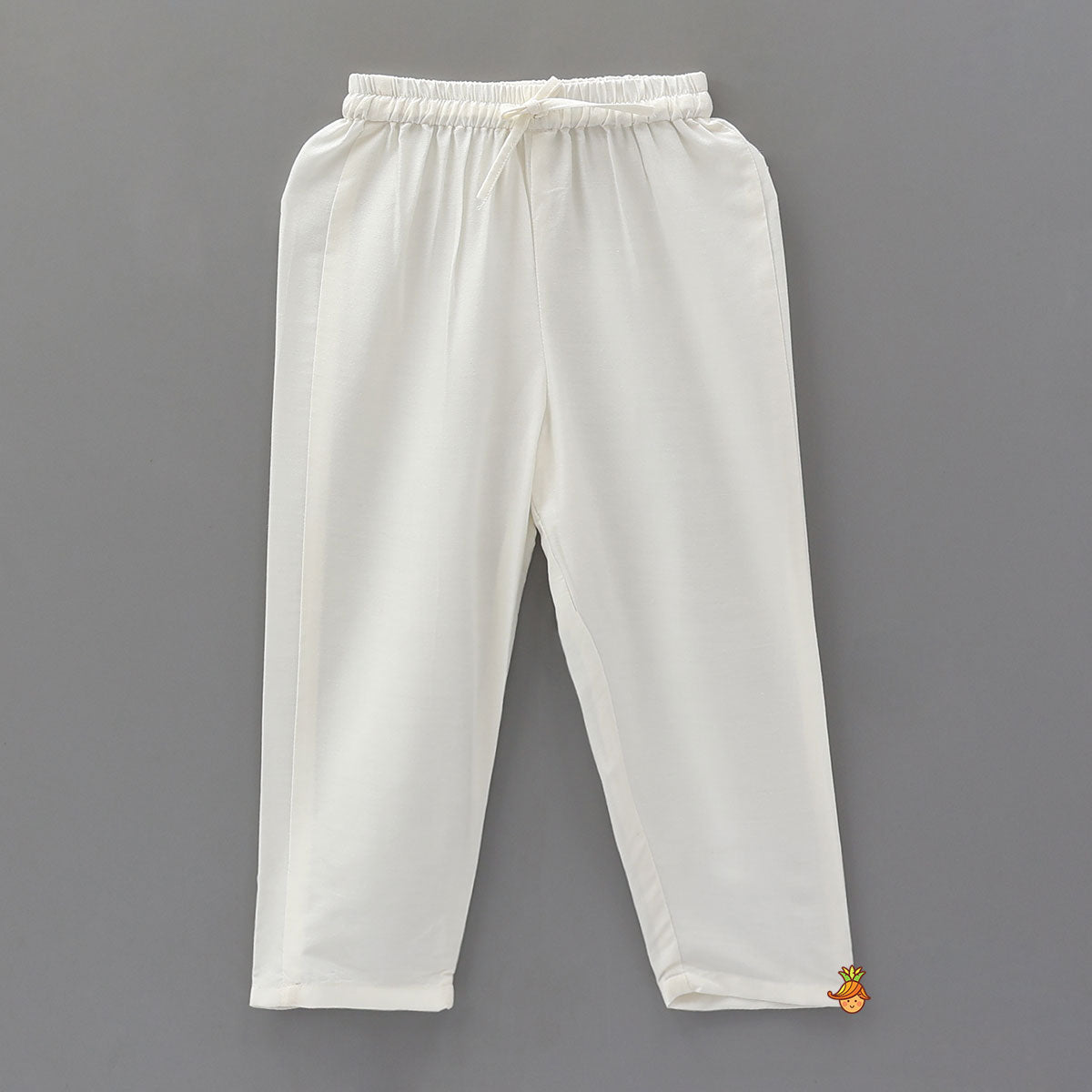 Faux Mirror Embroidered Kurta And Pyjama