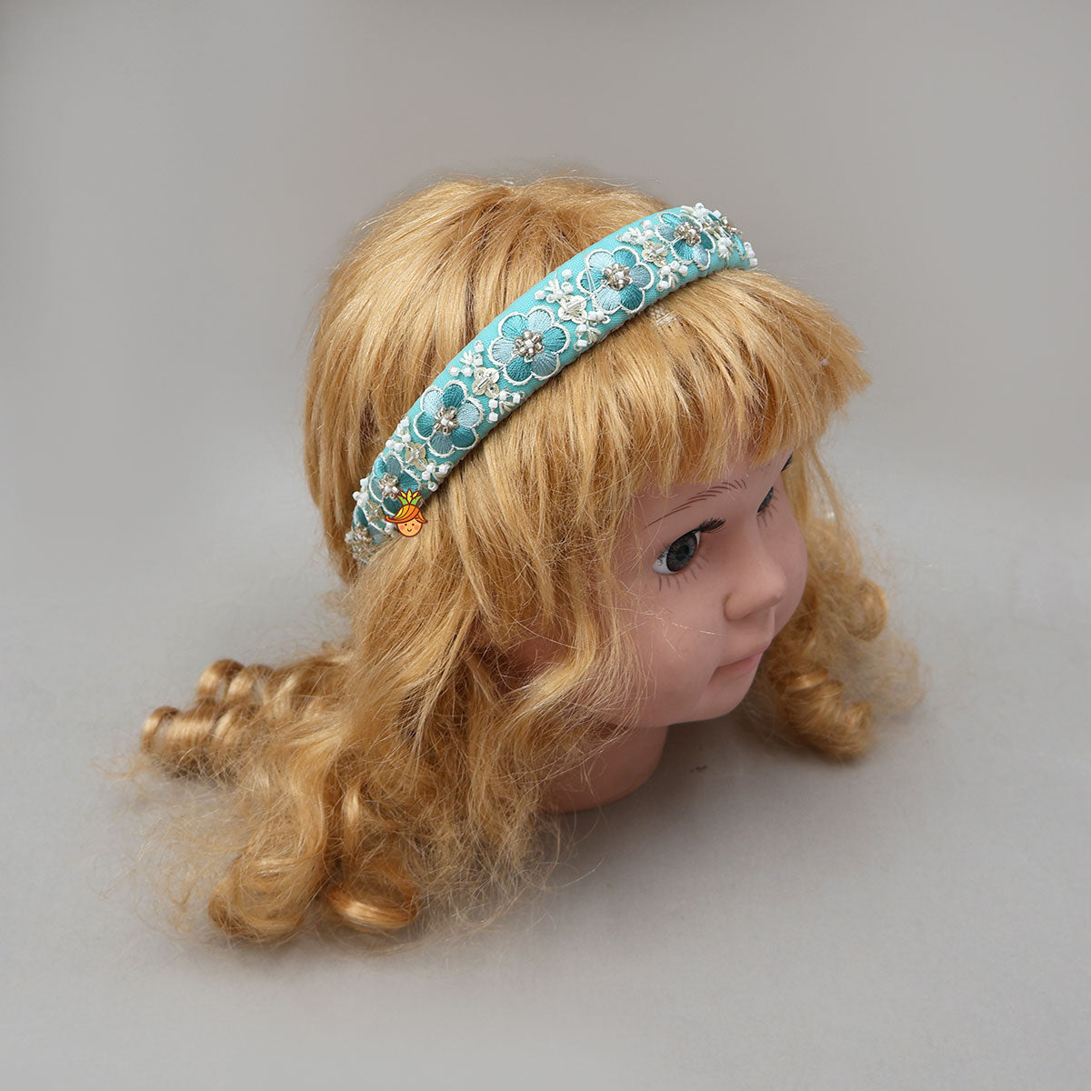Floral Embroidered Sequin Hair Band