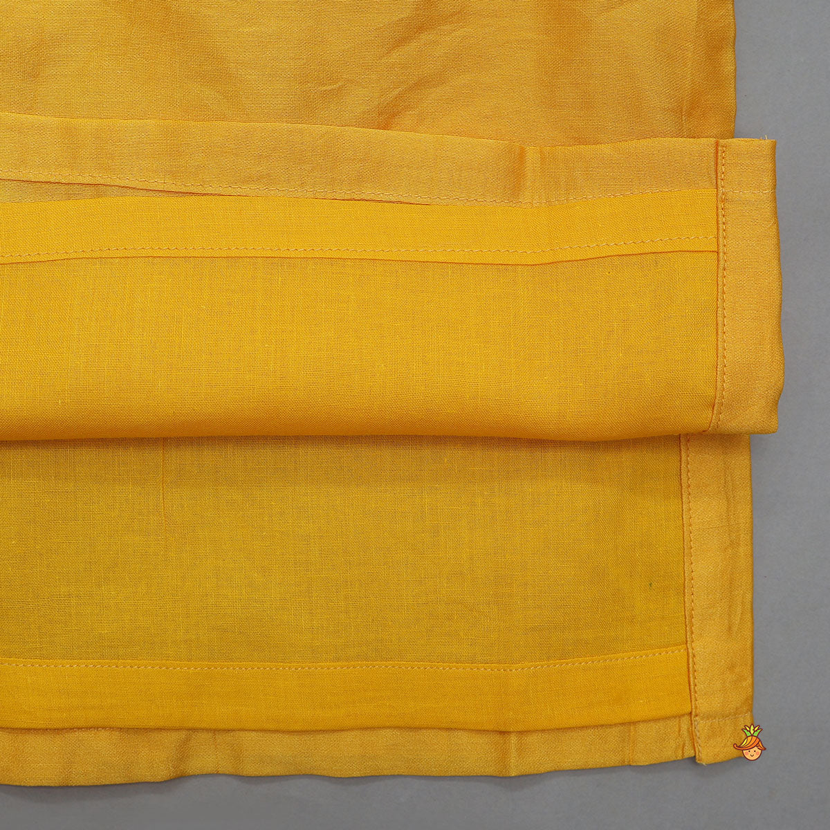Elegant Handcrafted Kurti With Salwar And Dual Tone Dupatta