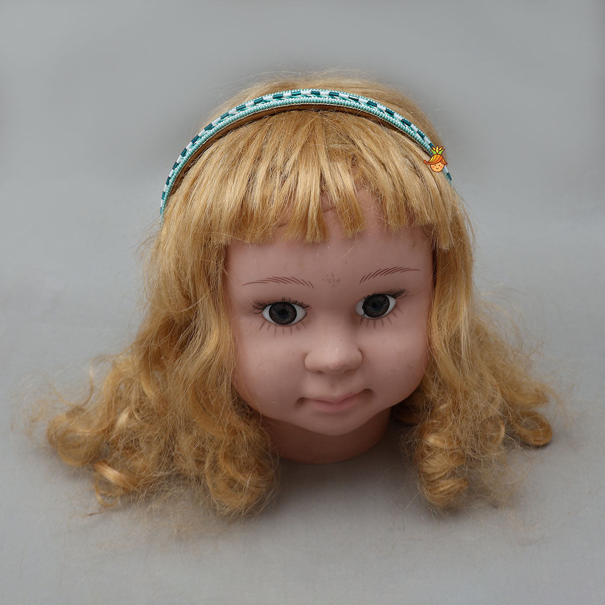 Hand-Embroidered Beaded Hair Band