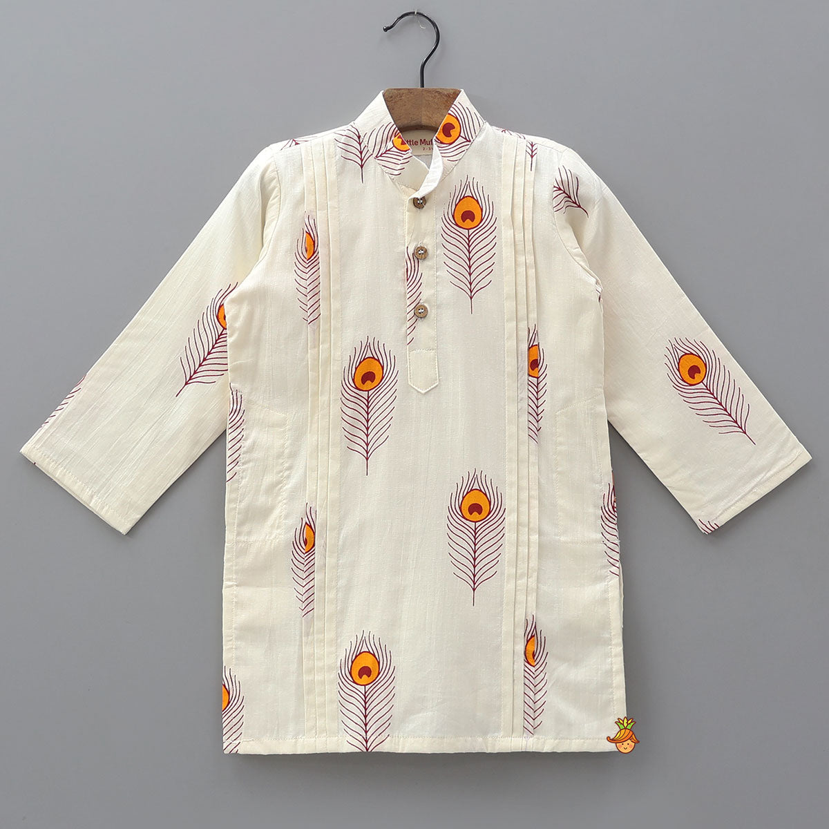 Mor Pankh Printed Kurta And Pyjama