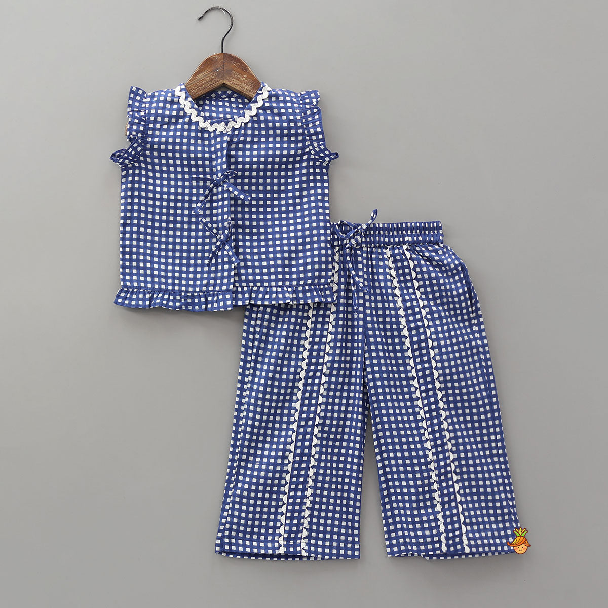 Check Printed Sleepwear