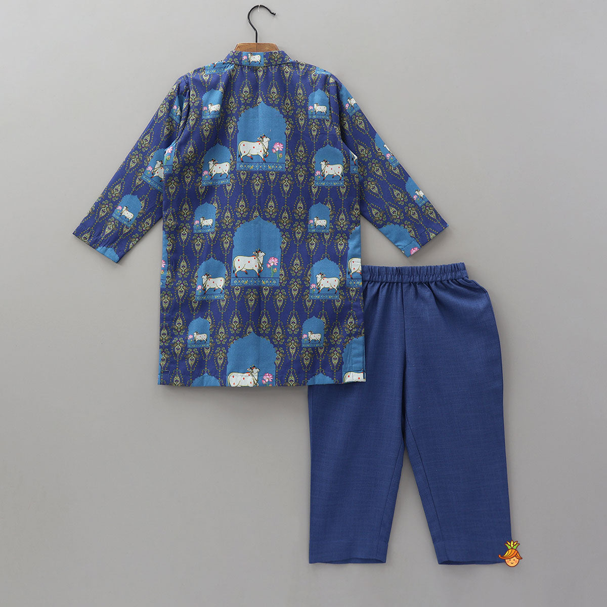 Ethnic Printed Kurta With Pyjama