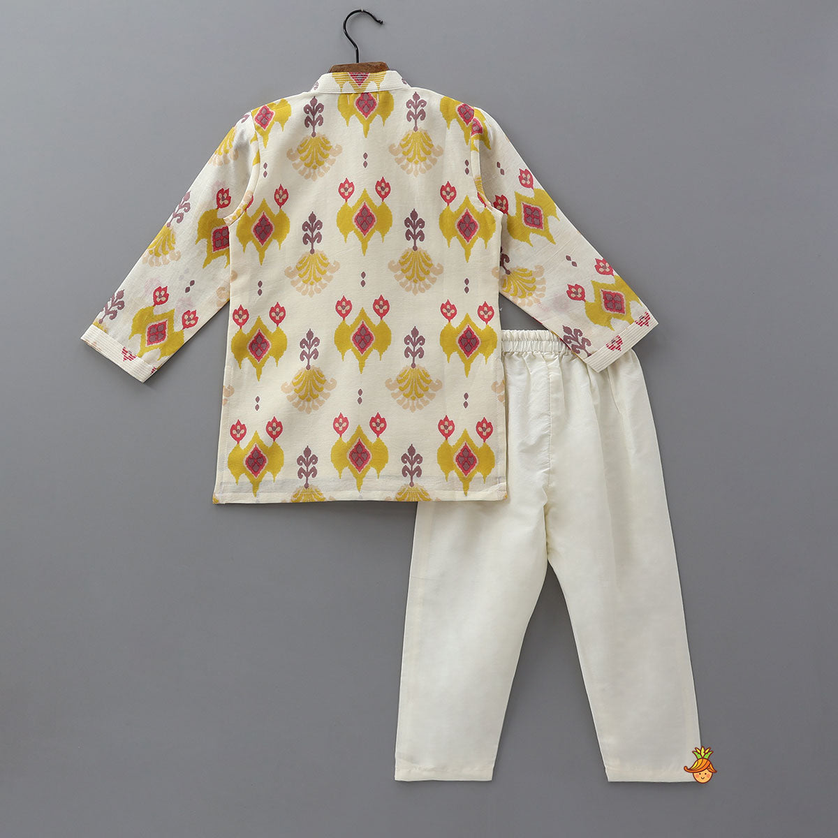 Festive Ikat Inspired Kurta And Pyjama