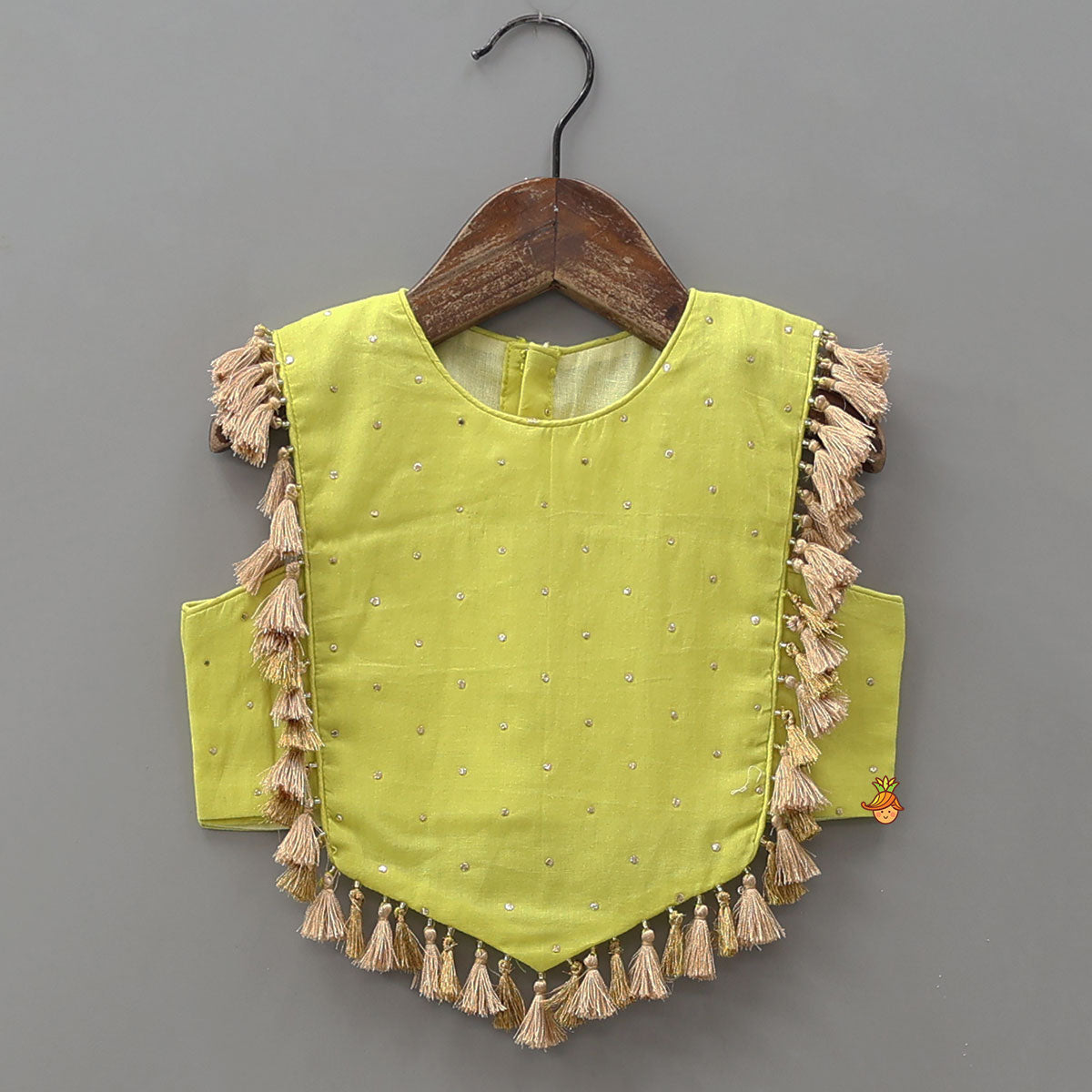Fringed Crop Top And Palazzo