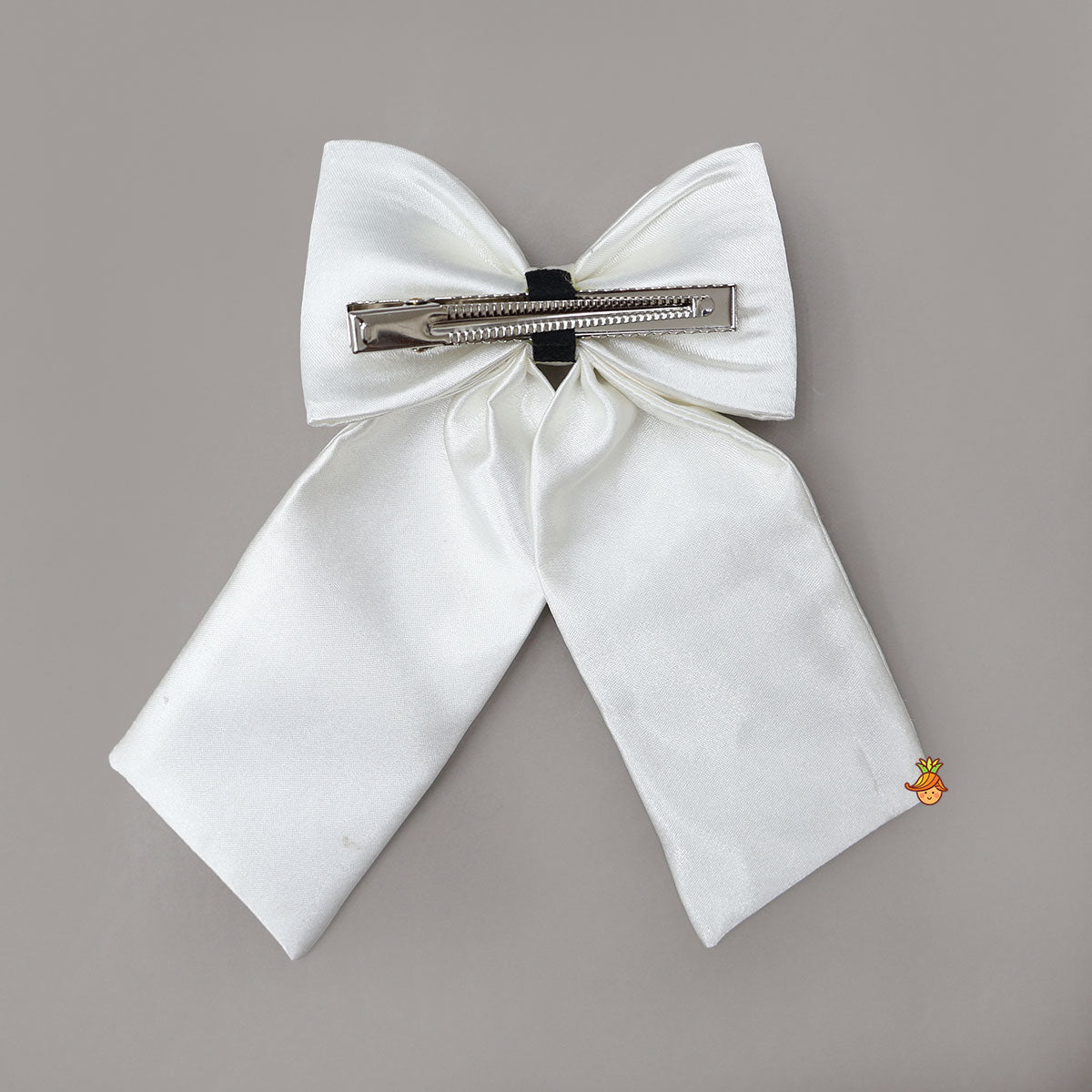 Personalized Name Satin Bow Hair Clip