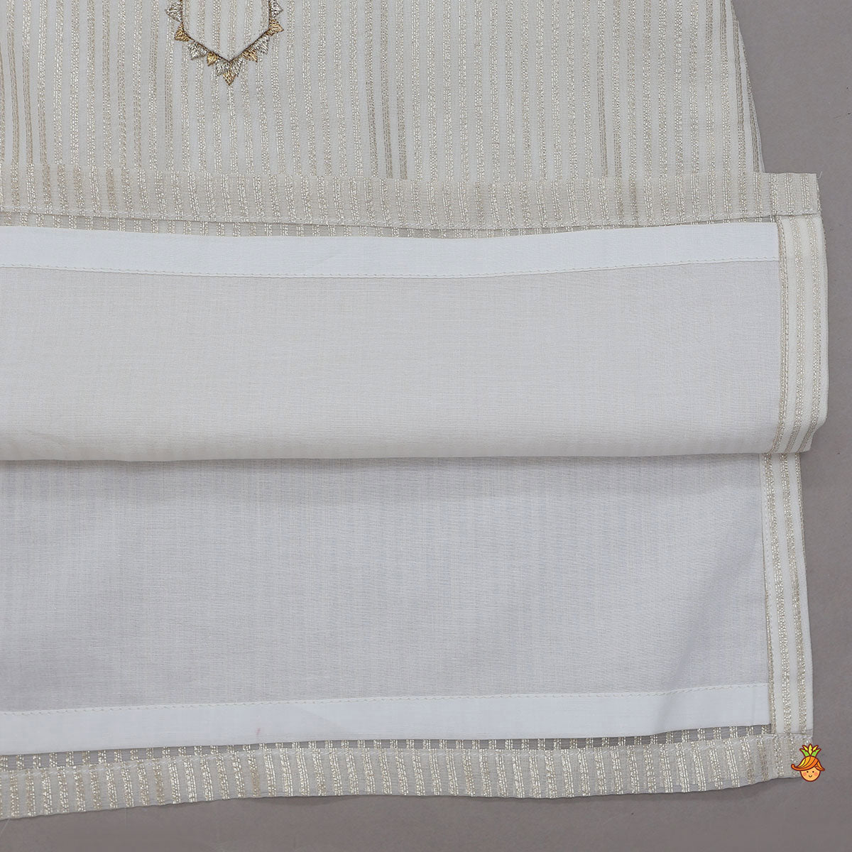 Shiny Stripes Kurta With Pyjama