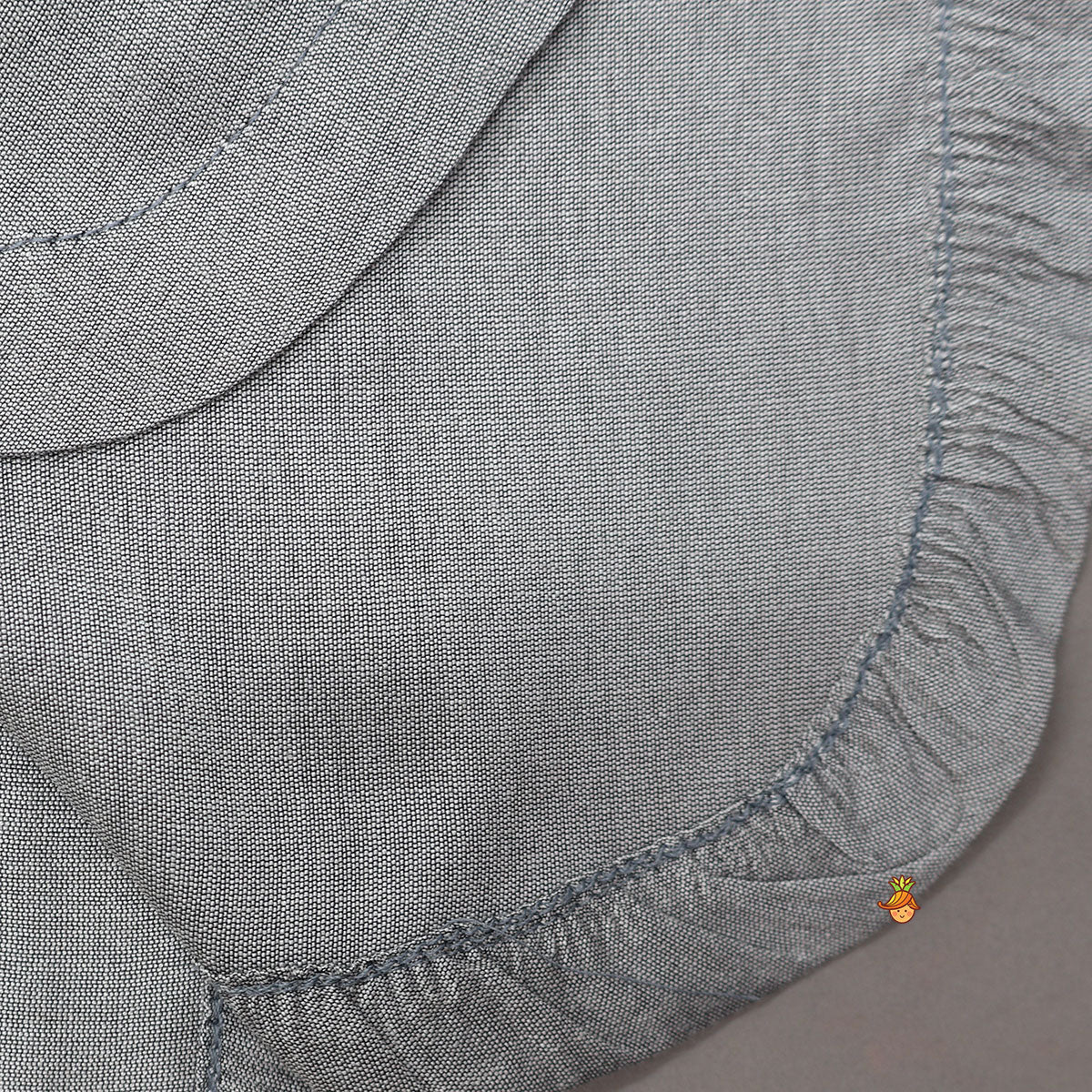 Curved Hem Kurta And Salwar