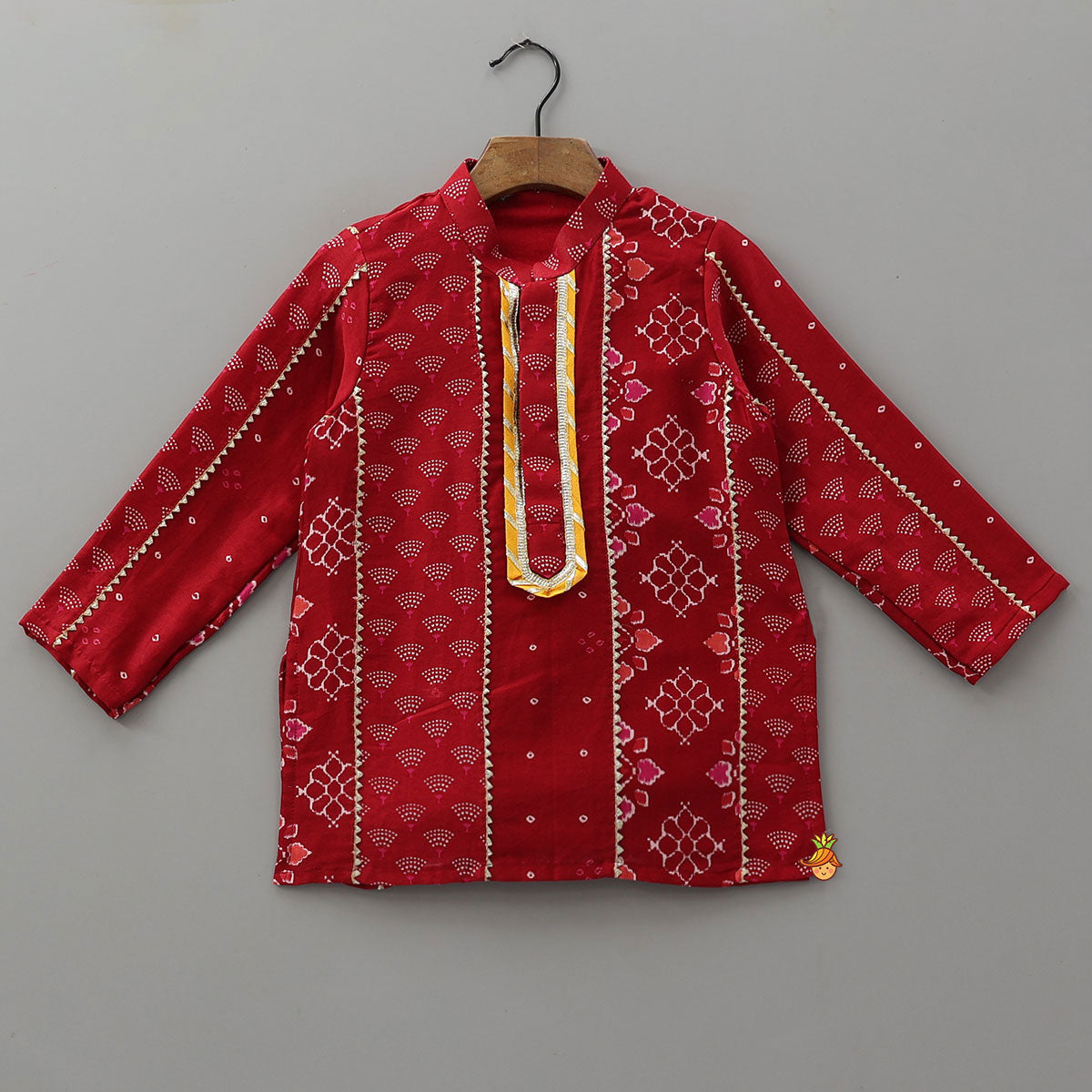 Beautifully Printed Ethnic Kurta And Pyjama