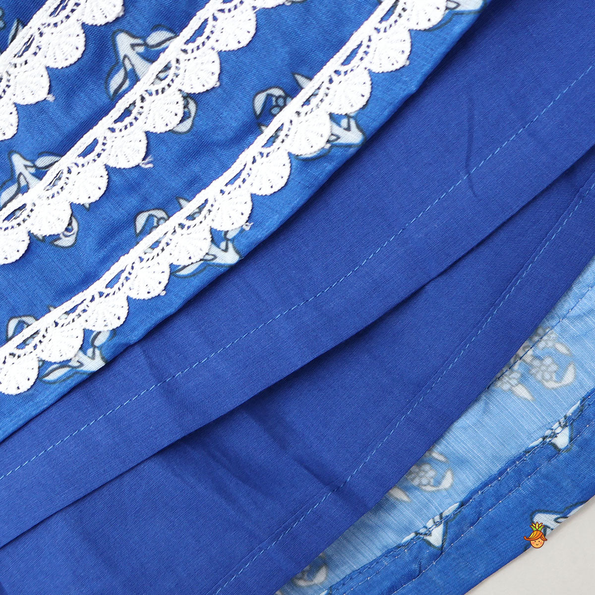 Adjustable Strappy Crop Top And Lehenga With Dupatta