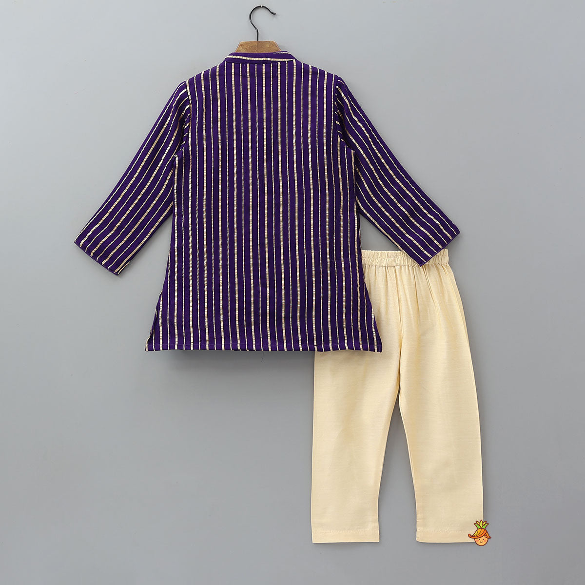 Radiant Striped Kurta And Pyjama