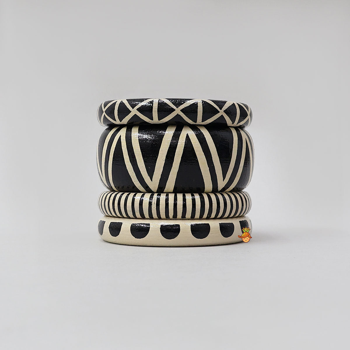 Hand Painted Wooden Bangles