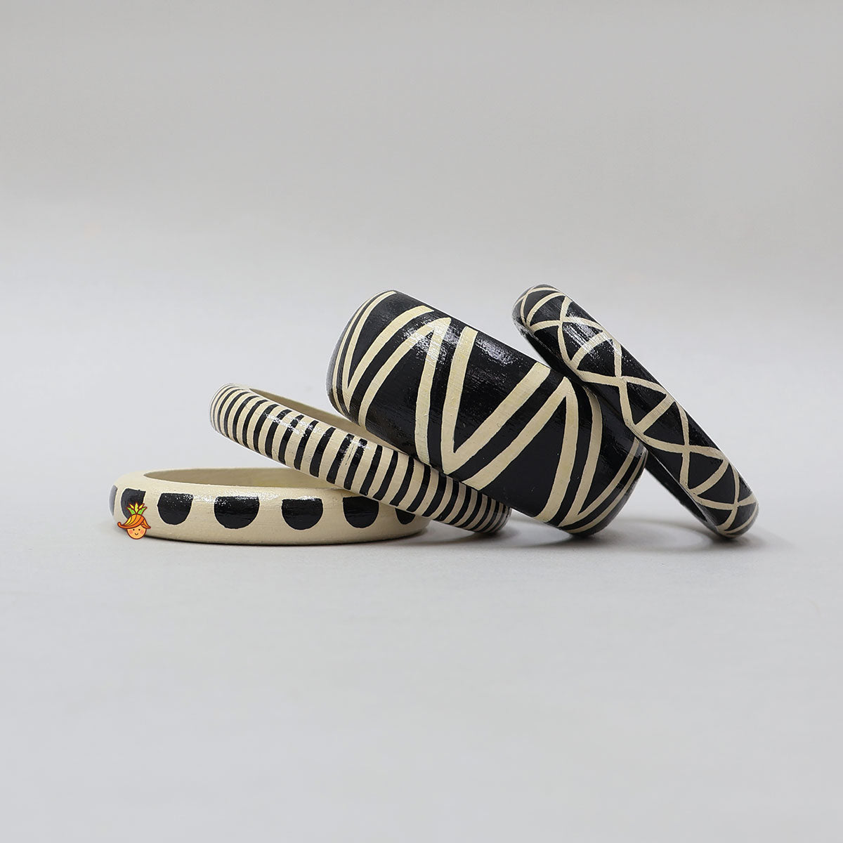 Hand Painted Wooden Bangles