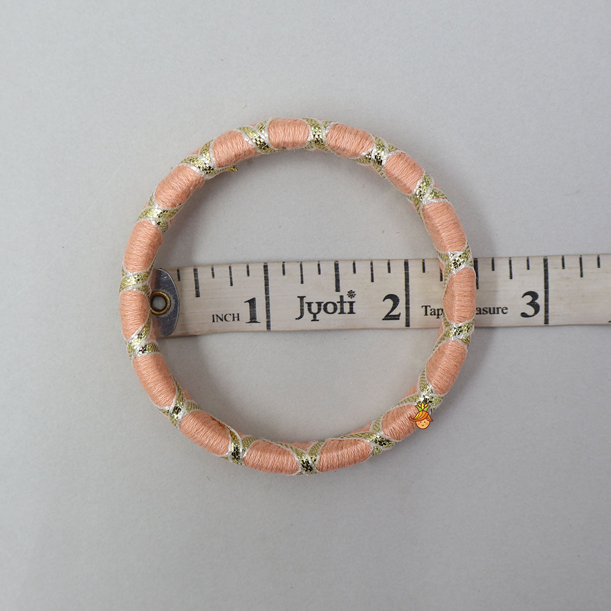 Gota Lace Embellished Thread Bangles