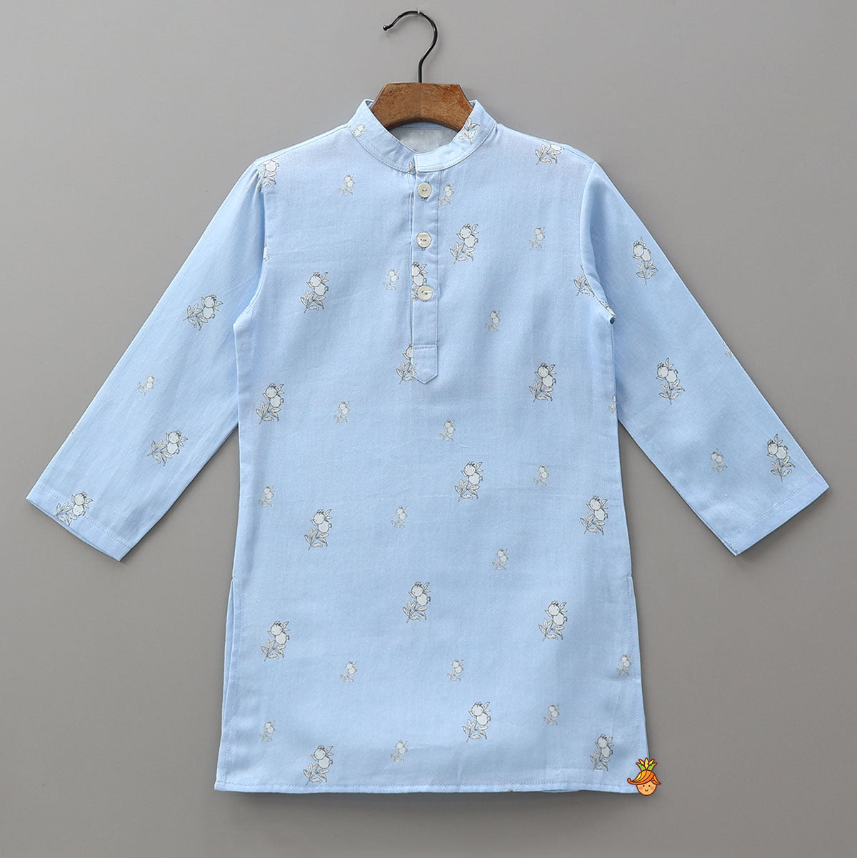 Soft And Comfortable Printed Kurta With Pyjama