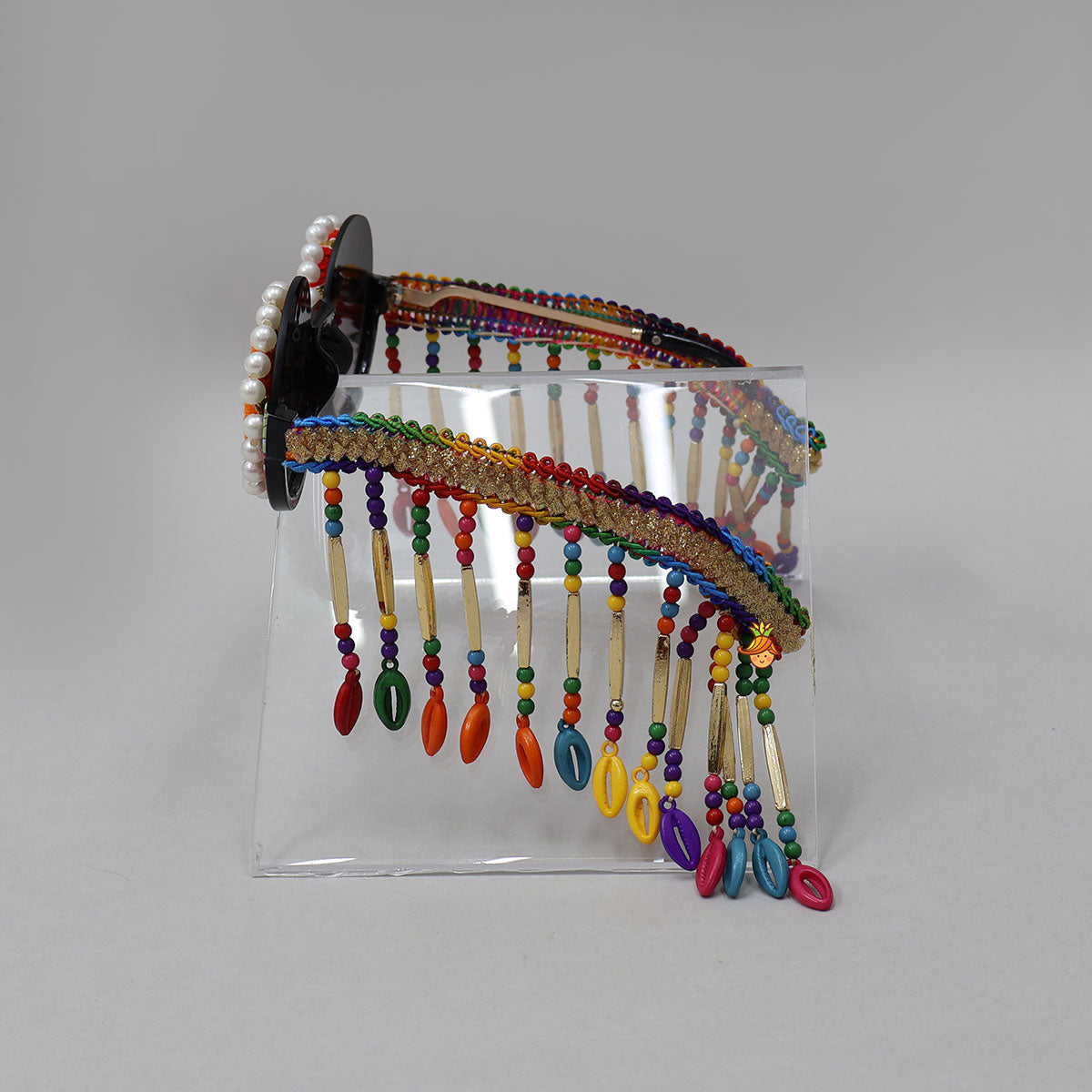 Single Pair Of Vibrant Navratri Sunglasses For 3+ Years