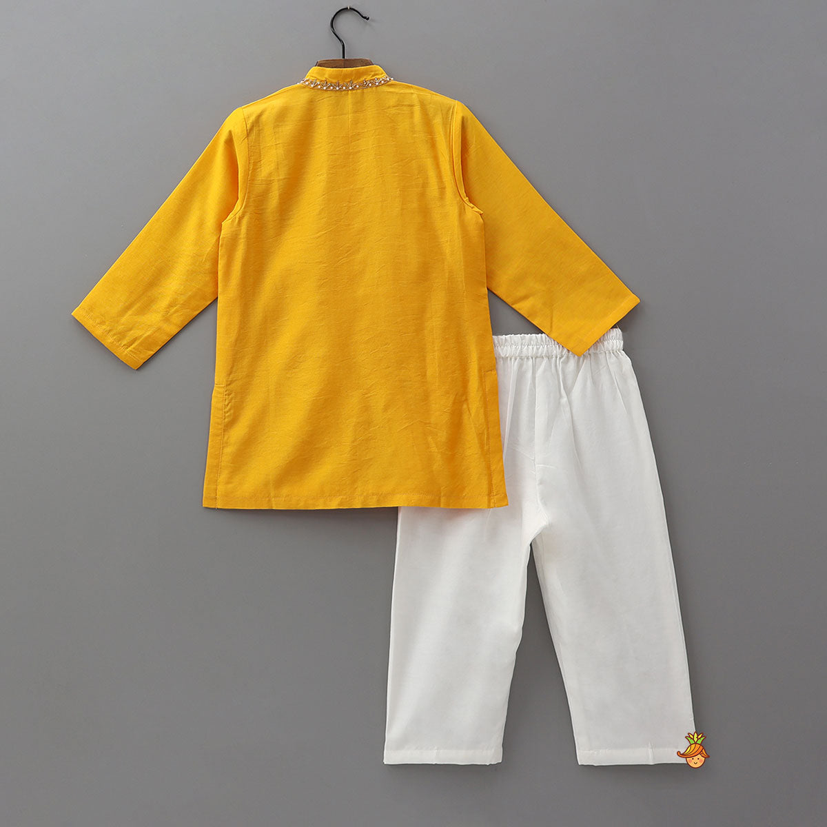 Patchwork Detailed Kurta With Pyjama